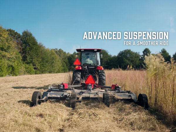 An advanced suspension keeps your ride smoother